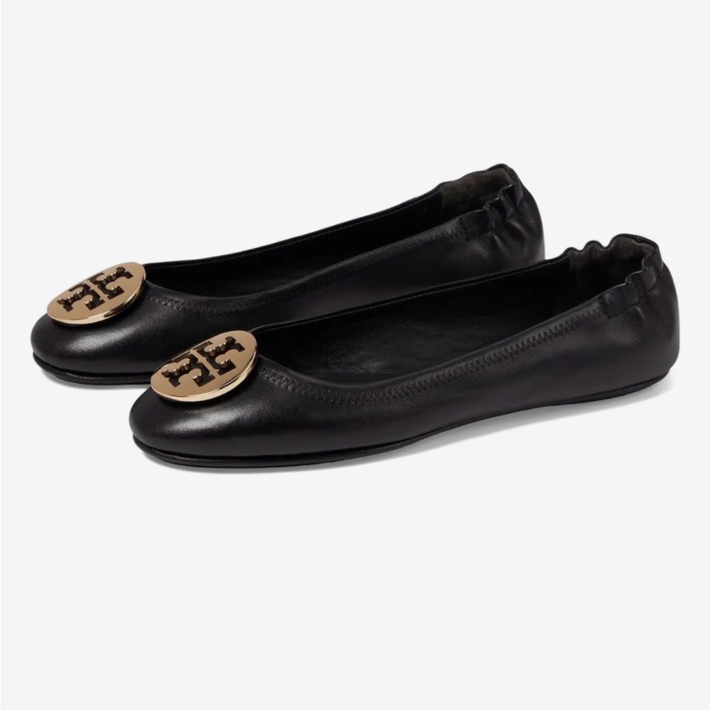 Tory Burch Minnie Travel Ballet w/ Metal Logo